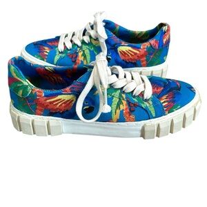 Farm Rio The Tropical Macaw Sneaker Sz US 8 NWOT